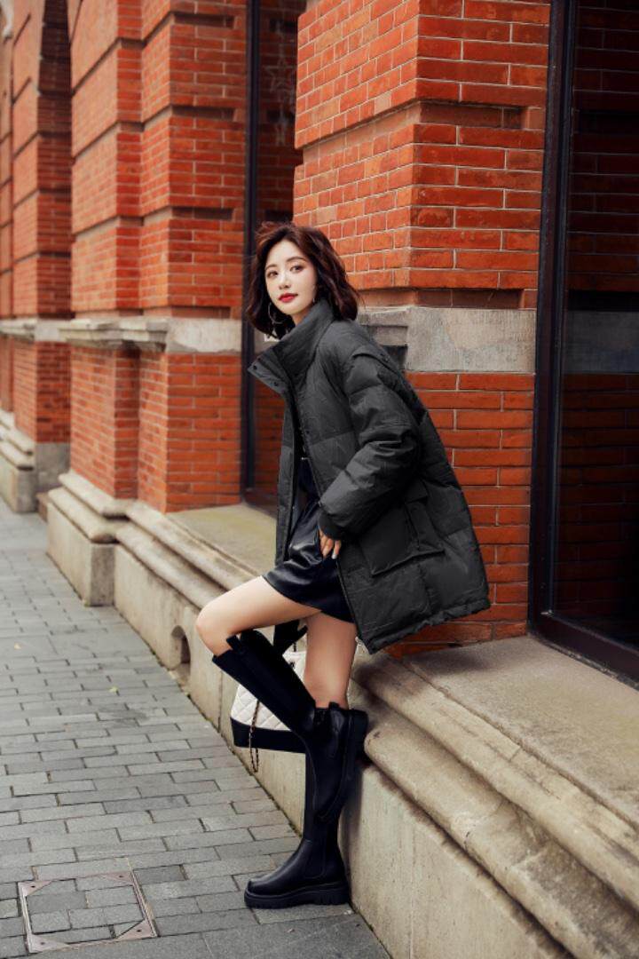 90绒羽绒服，女装羽绒服，卡西姆