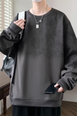 秋冬潮流印花卫衣男宽松休闲W6659小码P32大码P37，男装卫衣，星座1107-1