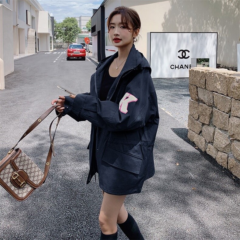 【现货】刺绣重工派克251-606-P165-K228,女装风衣,浙宝189