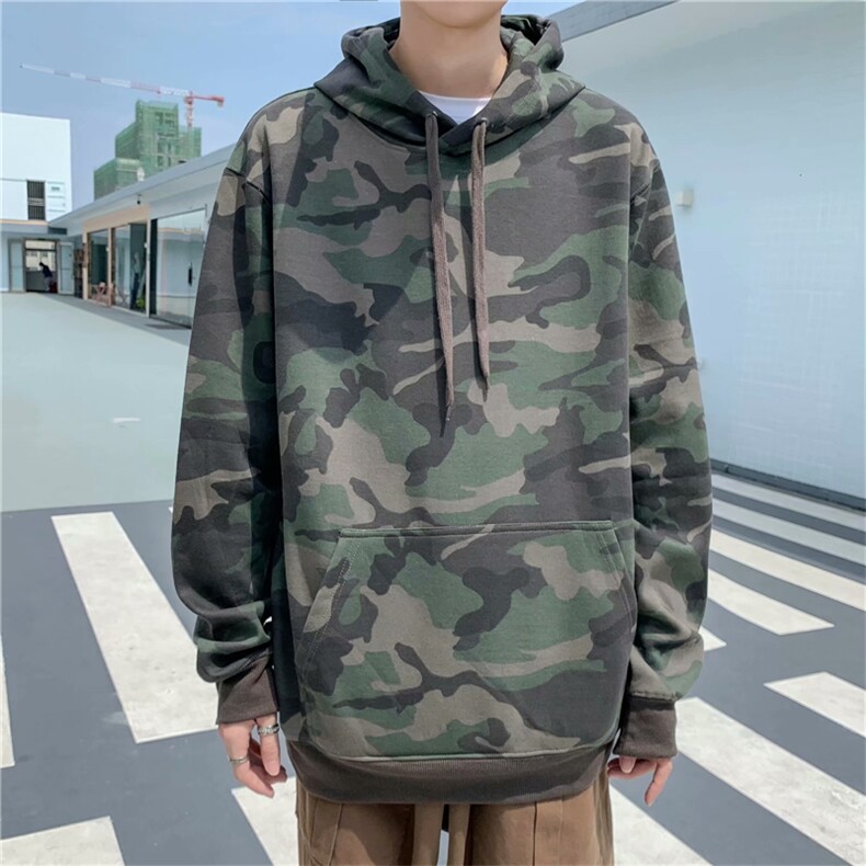 秋季ins复古原宿风工装迷彩卫衣男韩版百搭情侣外套W1707-P30,男装卫衣,星座512-2