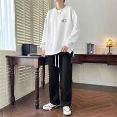 春季新款现货情侣套装男DSA157B-TZ5865-P80，男装休闲套装，电商A157B