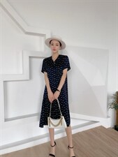 【现货】夏季新款韩版宽松带帽显瘦连衣裙，女装连衣裙，名怡