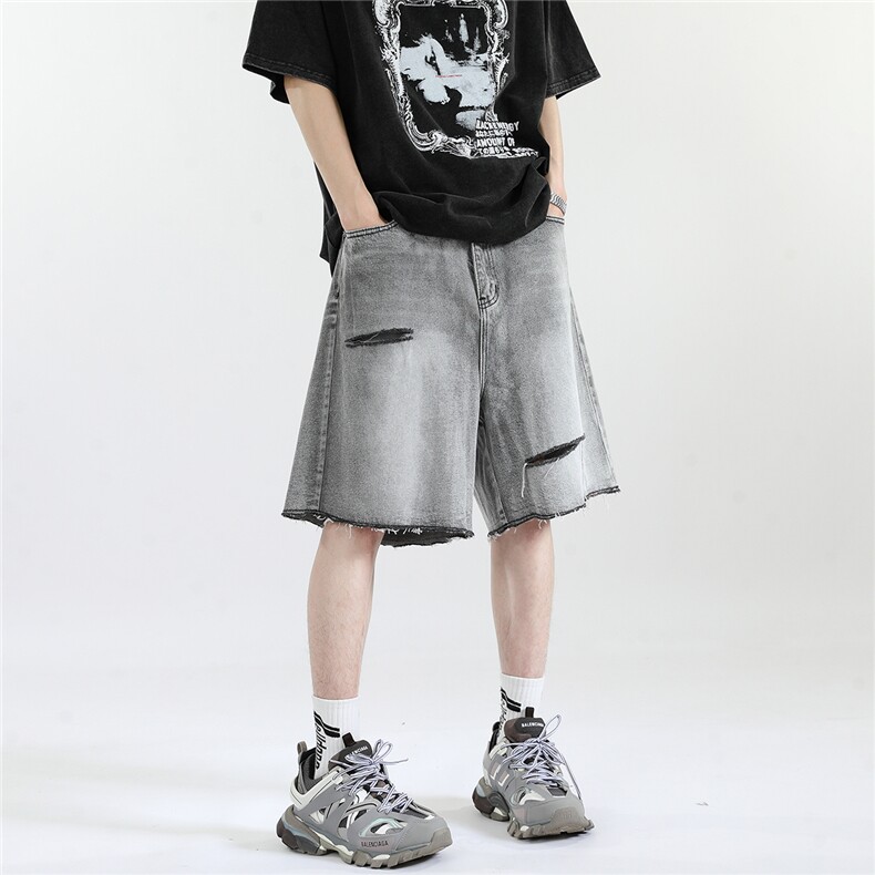 xz905-2-Z036#P45牛仔短裤,男装牛仔裤,星座905-2