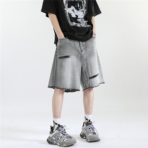 xz905-2-Z036#P45牛仔短裤图片