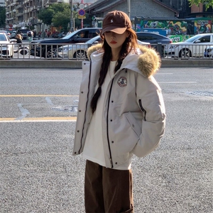 羽绒棉服冬季加厚美式棉衣情侣工装派克服棉袄外套M508-P118网图图片