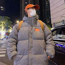 2025冬装加厚棉衣男女棉服连帽面包服棉袄外套3332-P100控148，男装棉衣，星座207