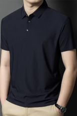 F-LY3124男士2024年夏季新款百搭无痕T恤男短袖日常休闲体恤男装，男装T恤，电商B360