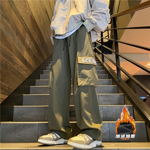 冬季新款机能防水加绒冲锋裤宽松休闲裤B315-K23523JR-p60控78图片