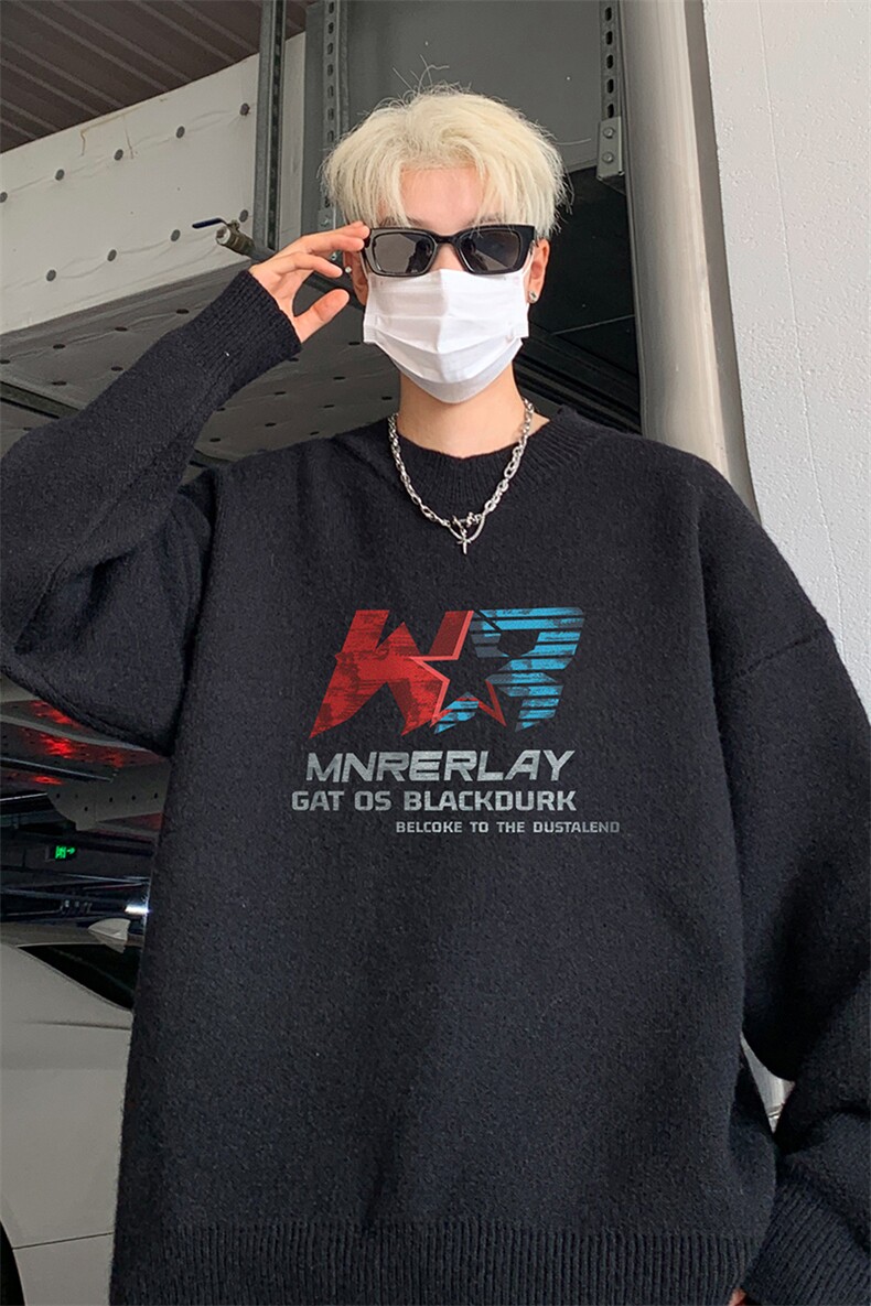 高质量！秋冬季半高领毛衣男加绒加厚线衣男针织衫男MY227-特p38,男装针织衫/毛衣,电商B367