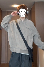 特批P80无差价春季cleanfit机车服pu皮美拉德男潮牌夹克外套J5218，男装夹克，电商A001-1