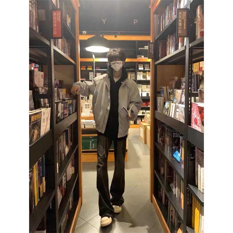 现货灰色毛呢立领夹克外套JK0126-P70,男装夹克,星座313A(原308A-2)