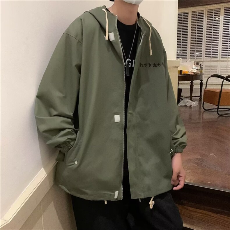秋装韩版宽松棒球服上男士潮流炸街翻领休闲夹克外套男W5064-P41,男装夹克,星座512-2