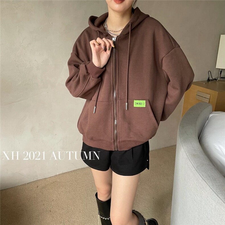 秋季新款连帽刺绣外真，其它，叙号