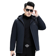 B88163钱塘2020-3时尚休闲冬季厚款百搭新款中年男士羽绒服P288，男装羽绒服，钱塘207-3