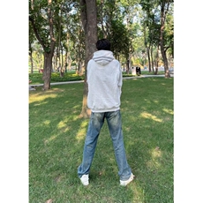 【有货】美式潮牌拼接卫衣男美式插肩袖情侣连帽外套W164HH-特55，男装卫衣，星座1007（原301D）