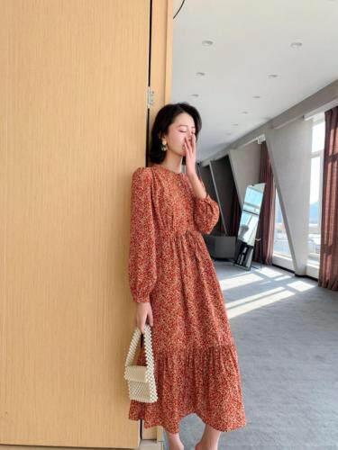 碎花连衣裙，女装连衣裙，昕叶良品