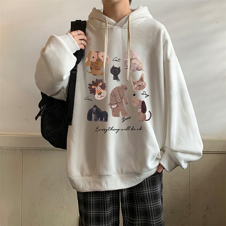 连帽卫衣男大码胖子帽衫大号运动服WY2444-P35,男装卫衣,电商A040