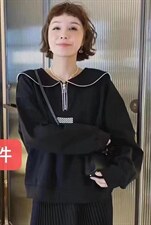 现货，卫衣.韩版t，女装卫衣/绒衫，图澜朵