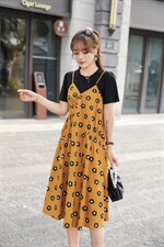 夏季新款连衣裙有现货，女装连衣裙，千利红