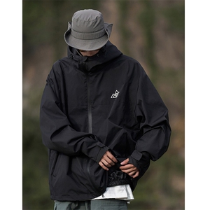 冬款户外防风防水拉链魔术贴滑雪服男大码夹克保暖外套M34-P140图片