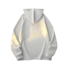 日系文艺连帽排扣设计卫衣半高领宽松新潮高街时尚外套HY695TP50，女装短外套，电商A102B