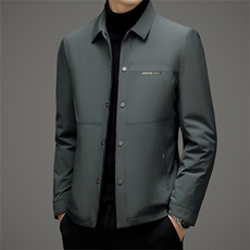 L730钱塘2020-2商务休闲厚款百搭冬季简约中年男士羽绒服P190，男装羽绒服，钱塘207-2
