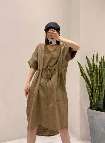 百分之百纯亚麻，女装，E·呀