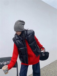 90白鸭绒 马甲图片