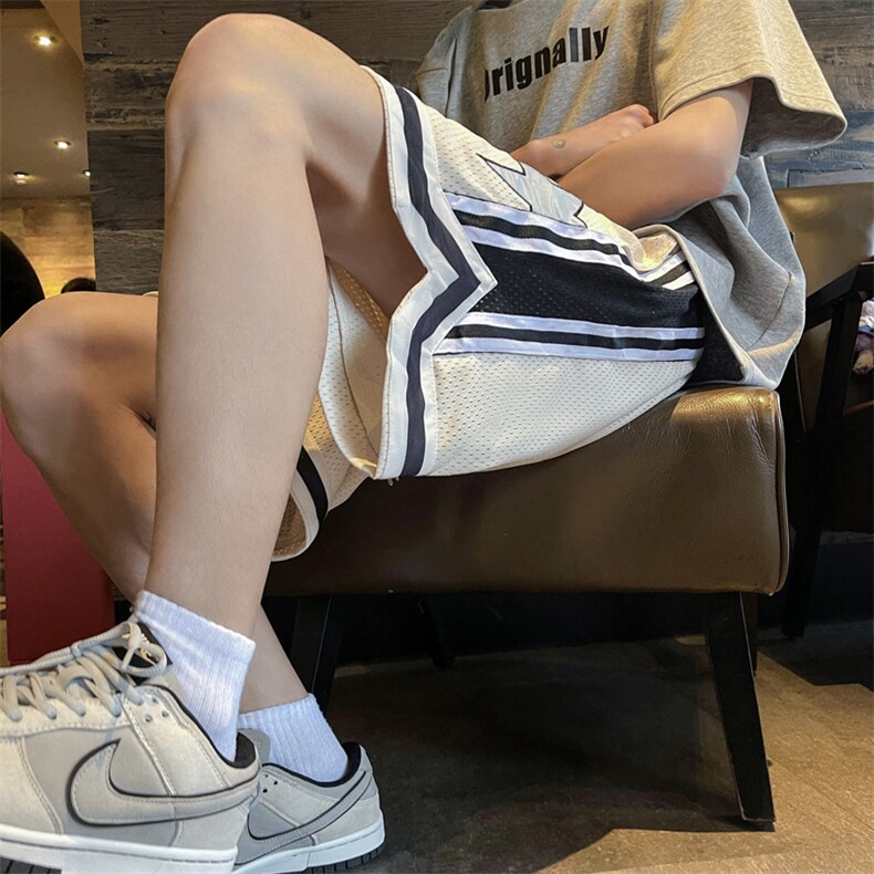 五分裤男女韩版潮流高街帅百搭字母2024夏季ins休闲短裤K5580-P30,男装牛仔裤,星座412-2