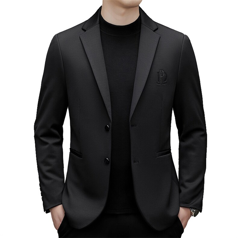 DJ2229钱塘2020-3中年男士商务休闲百搭合身秋冬季西服P152,男装西服,钱塘207-3