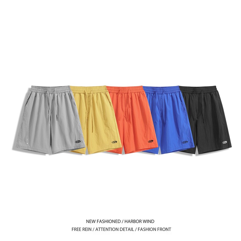 抖音品质夏季新款速干凉感宽松休闲短裤B315-K25562-特p20控38,男装牛仔裤,电商B315