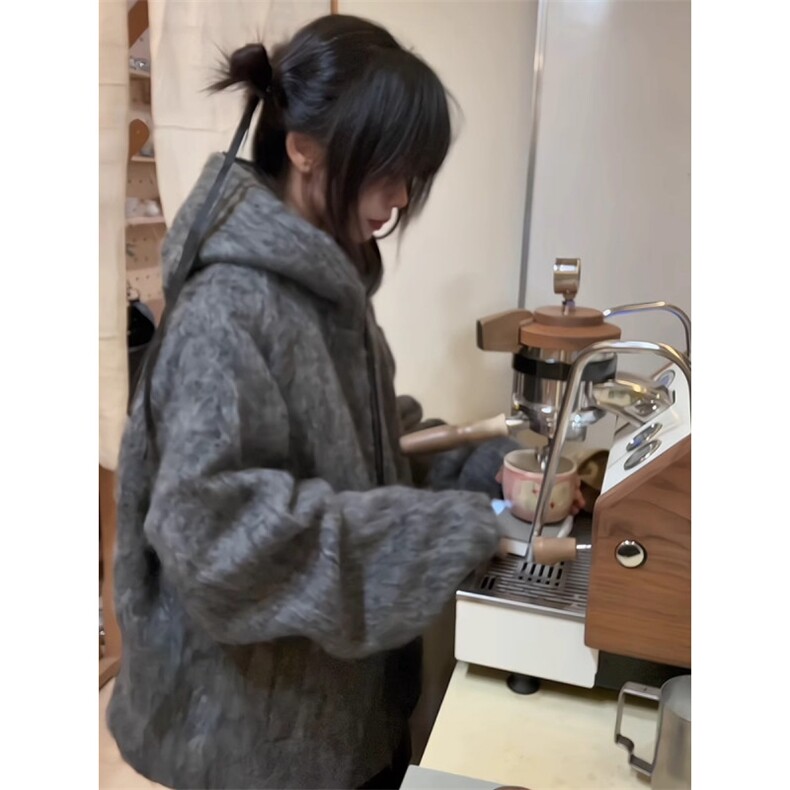 【有货】8153CC-特P86马海毛针织开衫毛衣男加厚拉链连帽外套,男装针织衫/毛衣,星座1007（原301D）