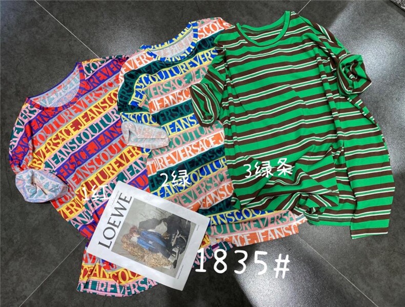 夏季新款侧边开叉大板T，其它，月光水岸