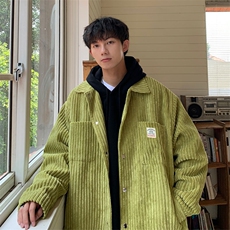 春款灯芯绒外套多口袋潮牌休闲夹克M17P85，男装夹克，电商A458A