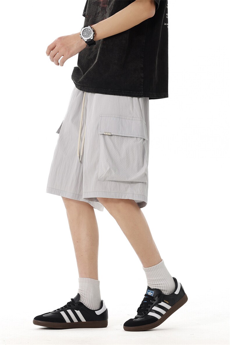 短裤男款夏季薄款宽松潮牌外穿美式休闲运动五分裤子男,男装牛仔裤,星座1206（原A206）