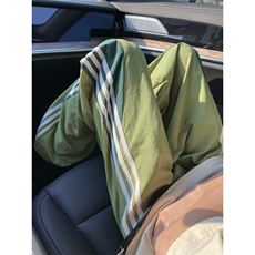 2025夏季新款三条杠速干宽松直筒休闲裤B315-K24160-特p30控58，男装休闲裤，电商B315