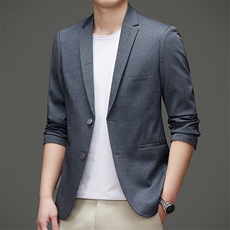 DJ2292钱塘2020-3秋冬季新款时尚休闲简约中年男士西服P147，男装西服，钱塘207-3