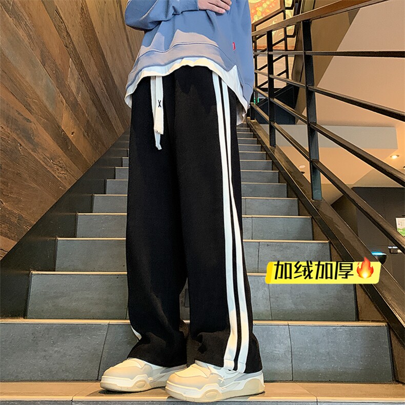 现货重磅欧棉绒休闲裤！NB820P55加绒P60控78,男装休闲裤,电商C303