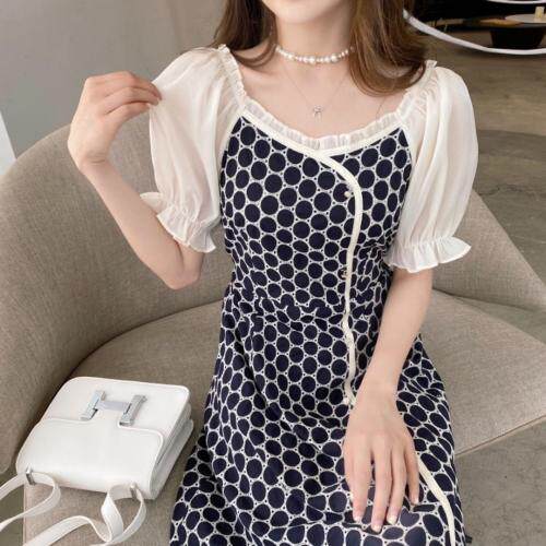 夏季连衣裙，女装连衣裙，E莎