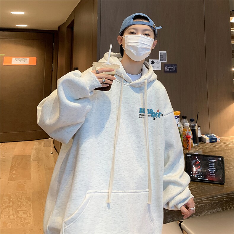 直播360克重磅美式印花卫衣Y190特P35同步供应华棉品质P45特,男装卫衣,电商A486