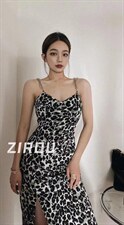 设计感吊带连衣裙,女装背心吊带,ZIA
