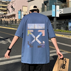 DX17130-P20纯短袖t恤男大码半袖打底衫宽松体恤衫港风，男装T恤，电商A040