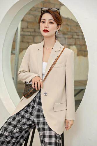 春款西服外套，女装，珂莱妮佧