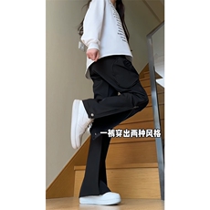女模视频切片）美式机能防水冲锋裤多口袋休闲裤KK172-P55，男装休闲裤，星座1213