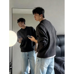 1506A/G50200/P53秋冬美式慵懒高级感针织衫内搭打底衫图片