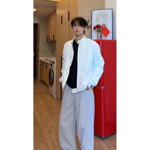 现货！刺绣风夹克上衣男A061-EX50496-特批60-视频截图图片