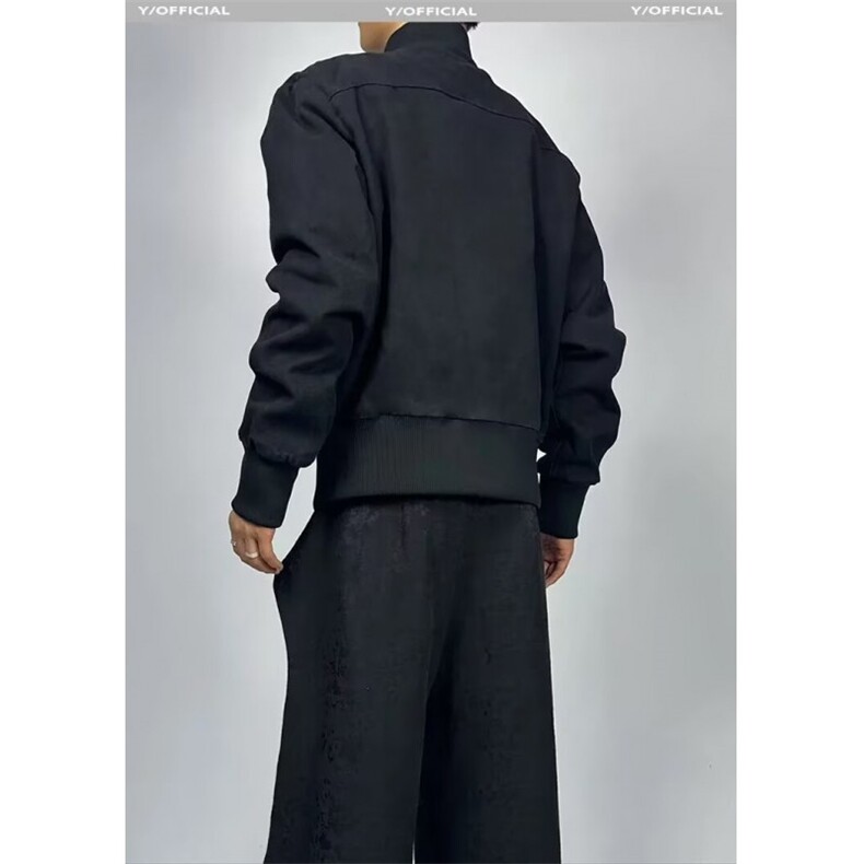 1014-1-JK024-P58高品质重磅帆布倒三角做旧水洗夹克外套男秋装,男装夹克,星座1014-1