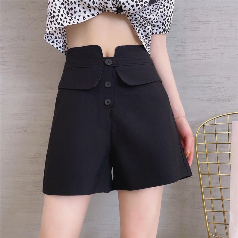 收腰百搭遮肚子，高腰短裤，女装，哈尼仙贝