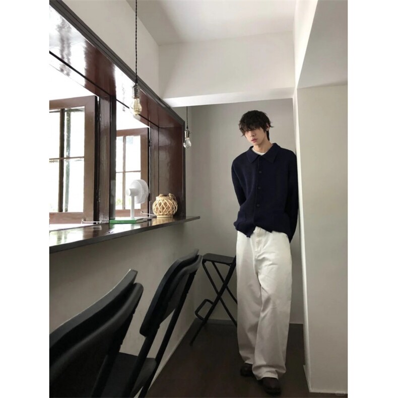 【有货】MY0339ZZ-特73秋冬季加厚针织开衫外套男士慵懒翻领毛衣,男装针织衫/毛衣,星座1007（原301D）