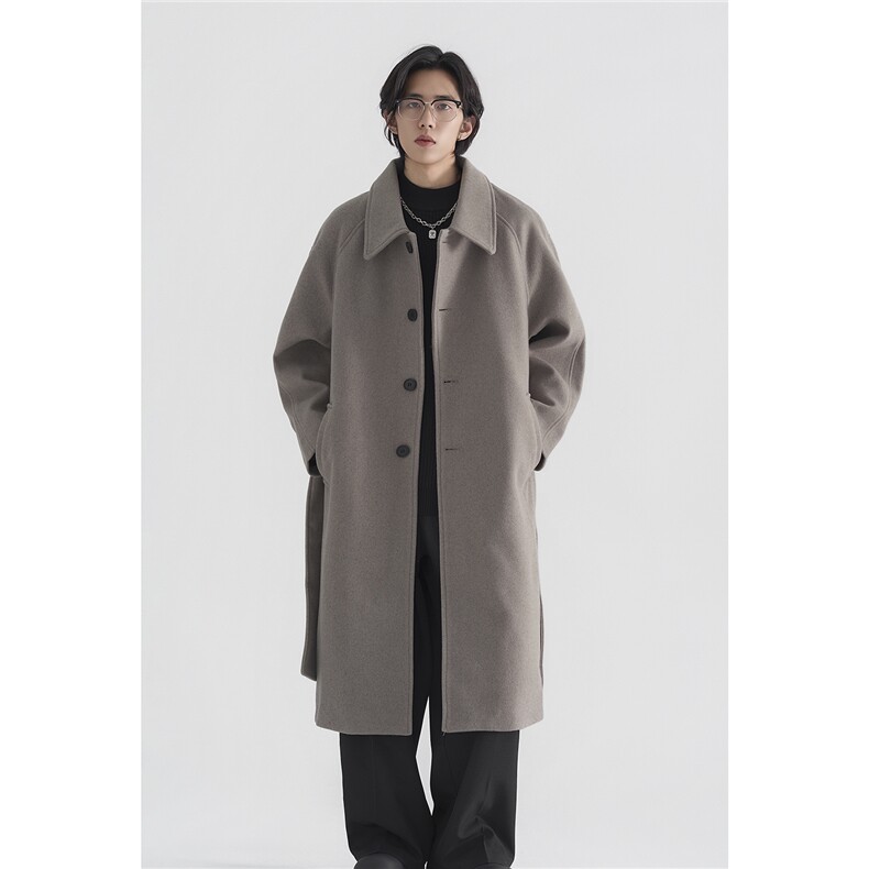 现货毛呢大衣男中长款冬季加厚过膝呢子外套DY18-P130控178,男装毛呢大衣,星座403（原603-1）